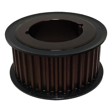 Zoro Select TimingBeltPulley, CastIron, W155/64in 75-8MX36-2517