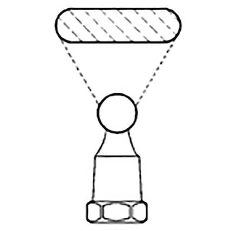 Paasche Fan Aircap For AX extension AXIF