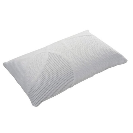 Homeroots Polyester Gel Memory Foam Queen Size Bed Pillow 248069