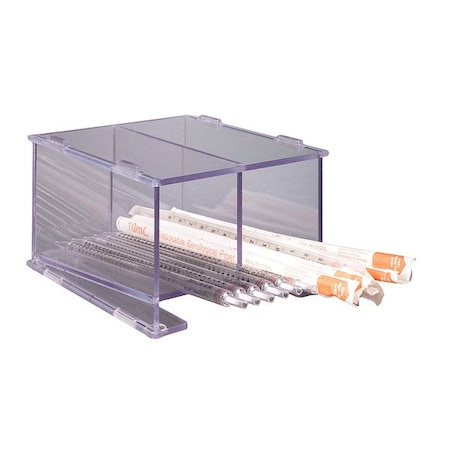 Poltex Lab Storage System, Clear, 8 7/8 in L BTSYSSRPIP