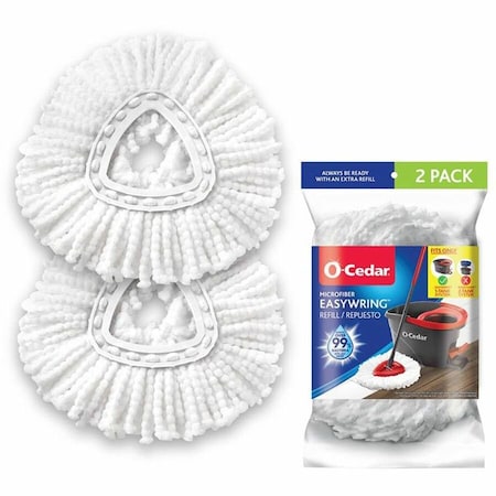 O-Cedar EasyWring Spin Mop Refill, Microfiber 172385