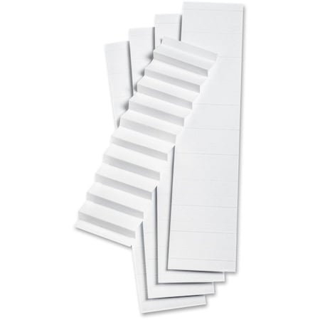 Pendaflex 242 Blank Inserts for Hanging File Folders- 1/5 Tab- 2 in- White- 100/Pack 242
