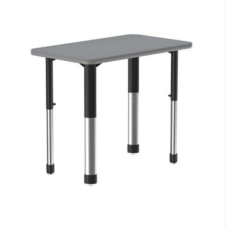 Correll TFL Collaborative Desk, 20 in D X 34 in W X Particleboard AD3420TF-REC-15-09-13