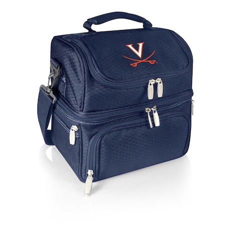 Picnic Time Family Of Brands NCAA Virginia Cavaliers Pranzo Lunch Bag - Insulated Lunch Box with Picnic Set 512-80-138-594-0