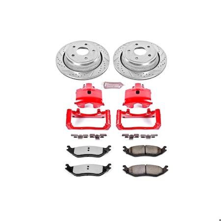 Powerstop REAR Z36 1-CLICK KIT W/CALIPER KC2172-36