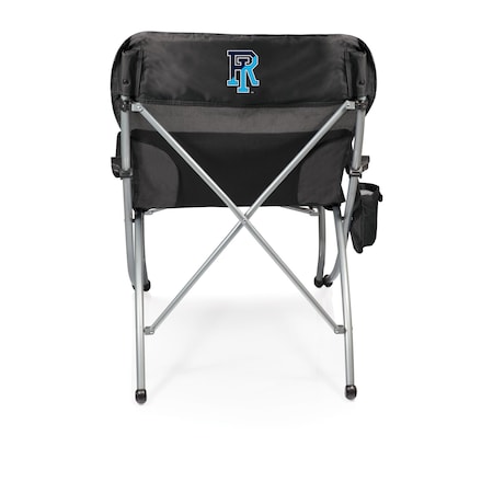 Picnic Time Family Of Brands NCAA Rhode Island Rams PT-XL Heavy Duty Camping Chair - XL Beach Chair - 400 lb Capacity, Black 793-00-175-934-0