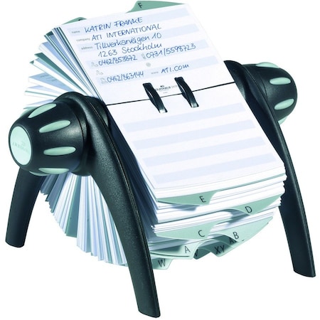 Telindex Flip, Address Card, File, Black 241601