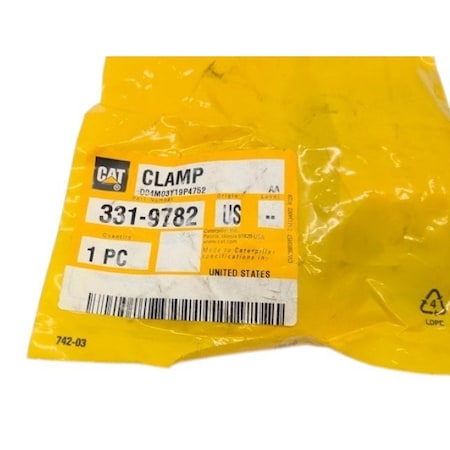 Caterpillar CLAMP, CATERPILLAR OEM 3319782 3319782