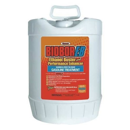 Biobor Ethanol Fuel Treatment, 5 gal Sz, Amber BBEBPAIL01US