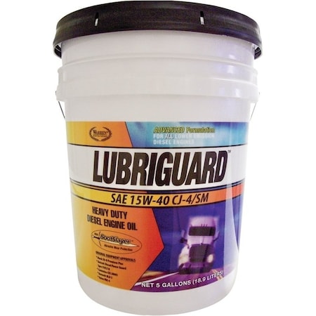 Lubriguard Lubriguard 702543 Engine Oil Light Amber, 5 gal 704341