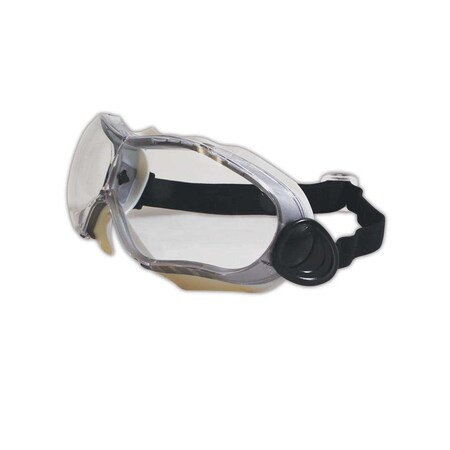 Magid Safety Goggles, Clear Lens, Anti-Fog, Indirect Vent, TPE Face Seal, Gray Frame, Gemstone Series G472AFC