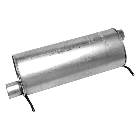 Walker 21384 Quiet-Flow Stainless Steel Oval Aluminized Exhaust Muffler for 1997-2002 Ford E250 Econoline W22-21384