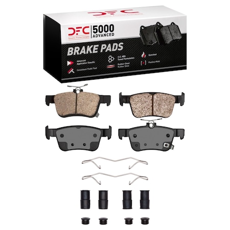 Dfc 5000 Advanced Disc Brake Pad Set,  1551-1878-01