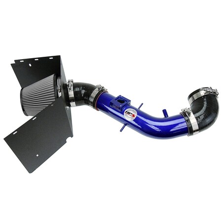 Hps Performance Air Intake Kit with Heat Shield, Blue,  827-690BL