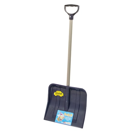 Rugg Buddy B Kids 12 in. W X 32 in. L Plastic Snow Shovel 227P