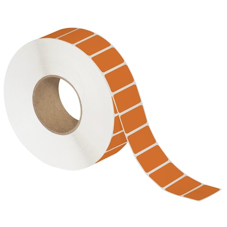 Tape Logic 2 x 1in Orange Thermal Transfer Labels THL131RG