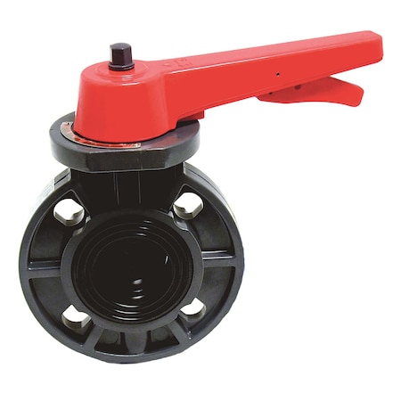 American Valve Schedule 80 PVC Wafer Butterfly Valve P21 8''