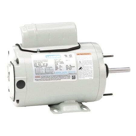 Leeson Farm Duty Motor, Permanent Split Capacitor, 1/2 HP, 115/230V AC, 1,075 Nameplate RPM, 48Z Frame A099946.00