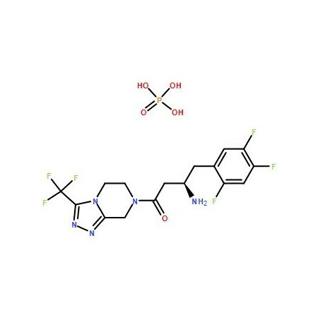 Ak Scientific Sitagliptin phosphate (25mg), CAS 654671-78-0 S053-25mg