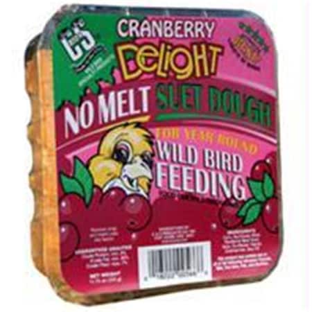 C And S Products Co P -Cranberry Delight Suet Dough- Cranberry 11.75 Ounce 428482