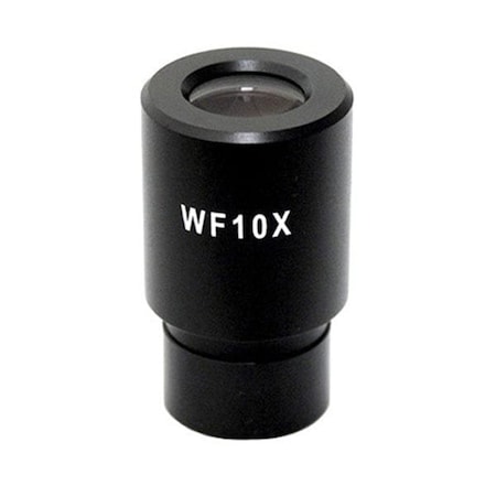 Amscope WF10X Microscope Eyepiece with Reticle (23mm) EP10X23R