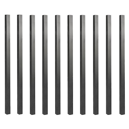 Nuvo Iron BALUSTER SQ STEEL BLK 26X3/4IN SQPS26
