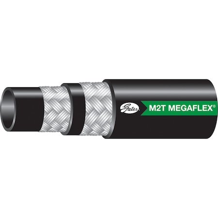 Gates M2T MegaFlex 2-Wire Braid Hose - SAE 100R16 /PRICED BY THE FT, 120 Feet Total 70025