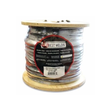 Best Welds Welding Cable, 3/0 AWG, 250 ft Reel, Black, 250PK 911-3/0-250