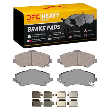 Dfc Heavy Duty Disc Brake Pad Set, 1214-1273-01