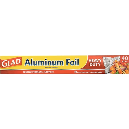 Glad 40 Sq. Ft. Heavy-Duty Aluminum Foil BBP0492