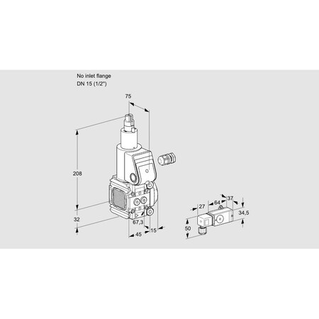 Honeywell Kromschroder VAS1-/15R/LW KS88025011