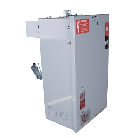 Brah Electric Bus Plug, 100 A, 600V, BEK; FVK, H, J, R, 3 Phase, 3 Wire with Ground BEK3610G