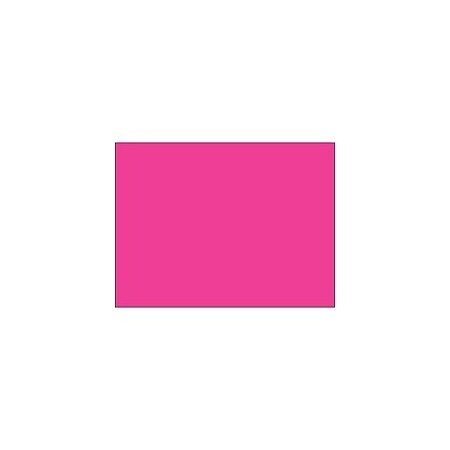 Bubblefast 3 x 4'' Fluorescent Pink Inventory Rectangle Labels BFDL631K