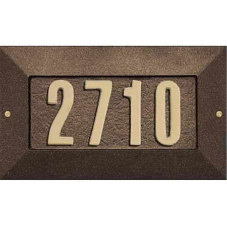Jayco Cast Aluminum Address Plaque MANPLAQUE