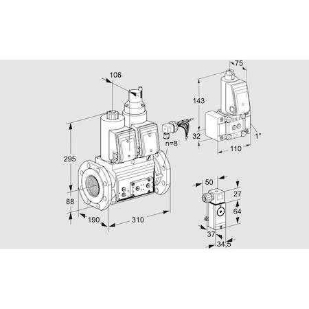 Honeywell Kromschroder VCS780F05NLWRE/P2PP/PPZ- KS88204620