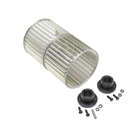 Lau Parts Blower Whl, 5 3/4"Hx8 1/2"W 1/2"Br Cw 02895806