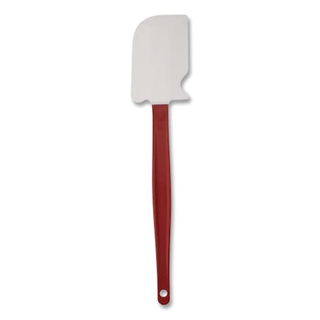 Rubbermaid Commercial High-Heat Cook's Scraper, 13 1/2", Red/White FG1963000000