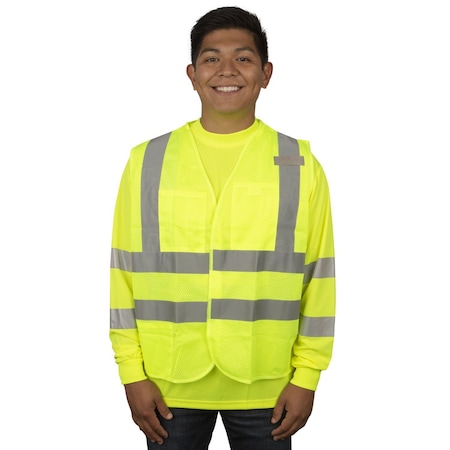 Cor-Brite Safety Vest, Type R, Class 2 V231PFRL
