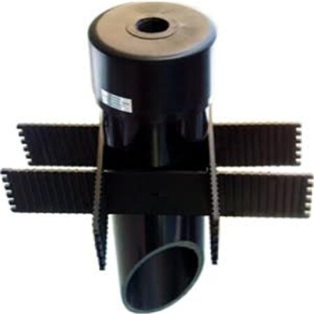 Feeltheglow 2.5 x 0.5 in. PVC Ground Post Spike - Verde Green FE989113