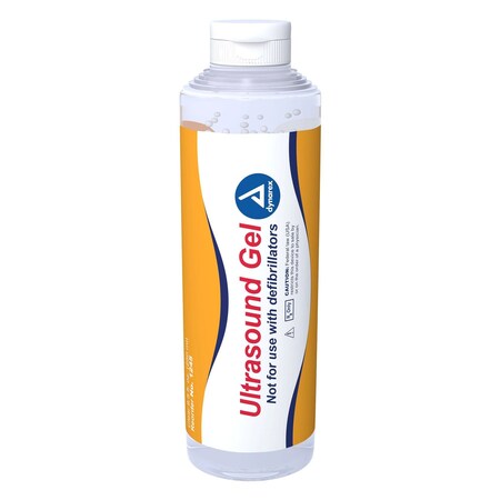 Dynarex Ultrasound Gel, 8.5 fl oz, Clear, 4PK 1245