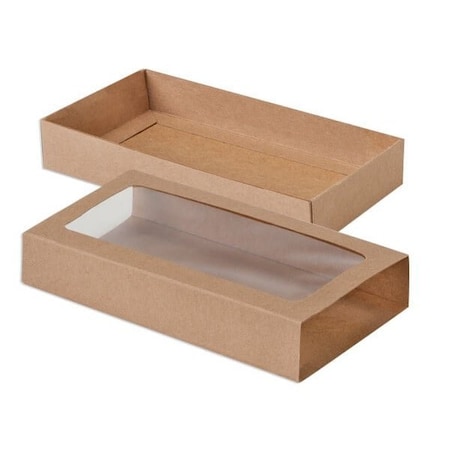 Nashville Wraps Kraft Slide Open Candy Box Set, 8x4.25x1.25, 20PK SBS2KR