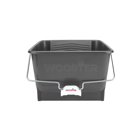 Wooster Paint Bucket, Roll Off, 4 gal, 13 1/2 in L, 9 in D, 15 in W 8616