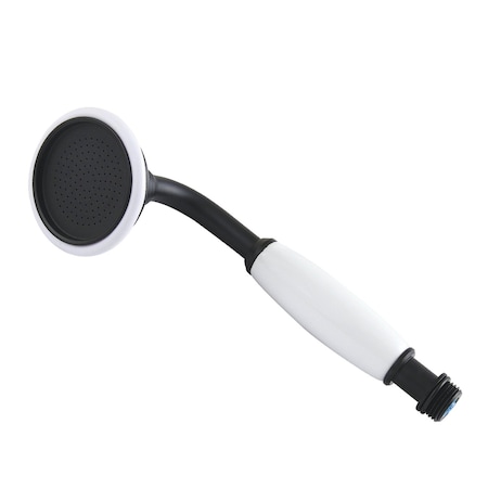 Kingston Brass Hand Shower for Clawfoot Tub Faucet, Matte Black K109A0