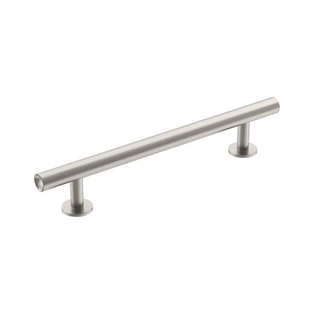 Amerock Radius 5-1/16 in 128 mm Center-to-Center Satin Nickel Cabinet Pull BP36866G10