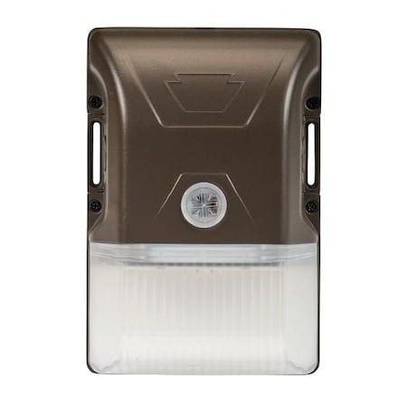Keystone 20W LED Wall Pack, Small/Entryway Style Housing, Series 1 with built in photocell. 120-277V Input, 4 KT-WPLED20-S1-840-VDIM