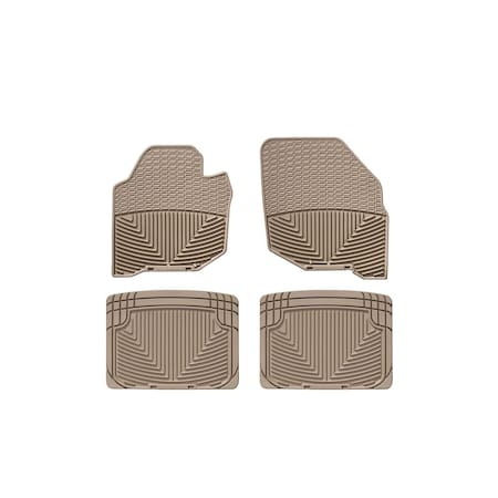 Weathertech Tan, Front and Rear All Weather Floor Mats W84TN-W20TN