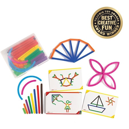 Edx Education Junior GeoStix®, 230 Pieces 21365