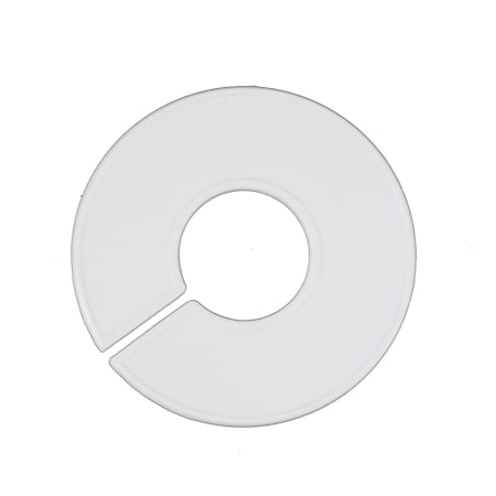 Nahanco Clothing Size Dividers for Clothing Racks, Round - White/Blank Kit of 50, 50PK CWHTBLANK50
