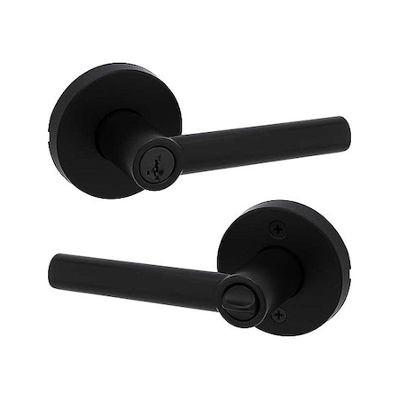 Kwikset Door Lever Lockset, 1 3/8-1 3/4" Thick 740MIL-RDT-514-SMT-6AL-RCS
