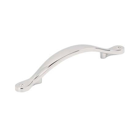 Amerock Inspirations 5-1/16 inch (128mm) Center-to-Center Polished Chrome Cabinet Pull, 25PK 25VMP158826